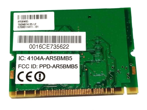Karta sieciowa WIFI AR5BMB5