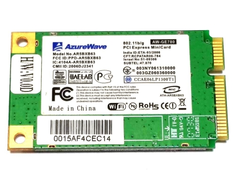 Karta sieciowa WIFI AR5BXB63
