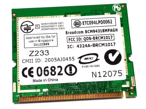 Karta sieciowa WIFI BCM94318MPAGH