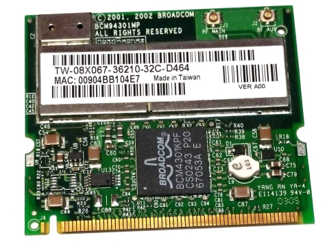 Karta sieciowa WIFI BCM94301MP