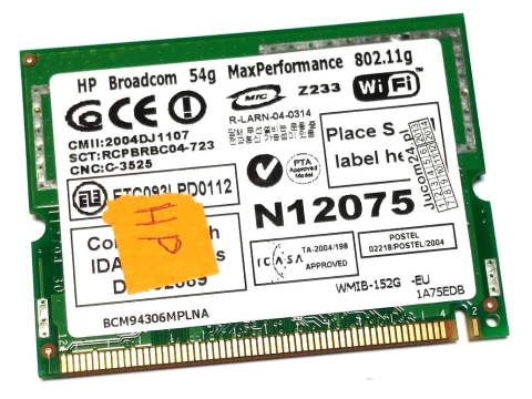 Karta sieciowa WIFI BCM94306MPLNA