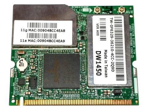 Karta sieciowa WIFI DW1450
