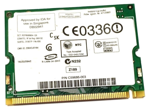 Karta sieciowa WIFI WM3B2200BG