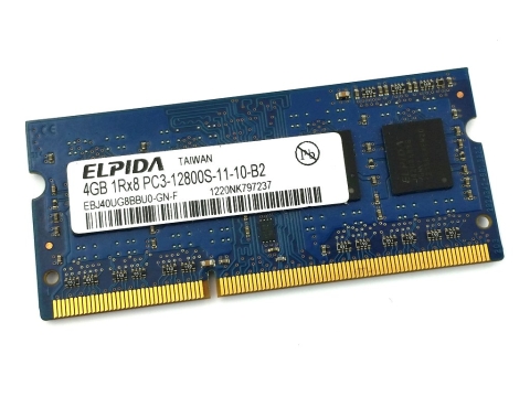 Elpida Pamięć DDR3 4 GB 1600MHz 1,5V EBJ40UG8BBU0-GN-F