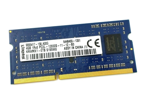 Kingston Pamięć DDR3L 4 GB 1600MHz 1.35V KNWMX1-ETB
