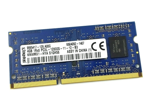 Kingston Pamięć DDR3L 4 GB 1600MHz 1.35V KNWMX1-HYA