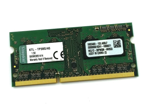 Kingston Pamięć DDR3 4 GB 1333MHz 1,5V KTL-TP3BS/4G