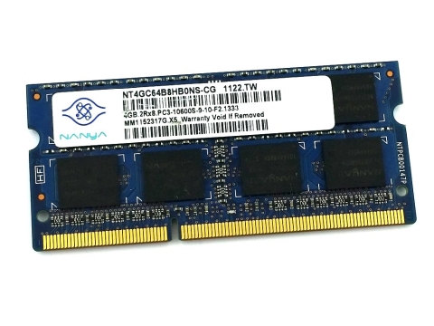 Nanya Pamięć DDR3 4 GB 1333MHz 1,5V NT4GC64B8HB0NS-CG