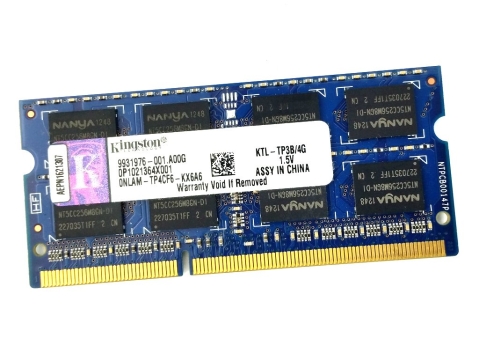 Kingston Pamięć DDR3 4 GB 1333MHz 1,5V KTL-TP3B/4G