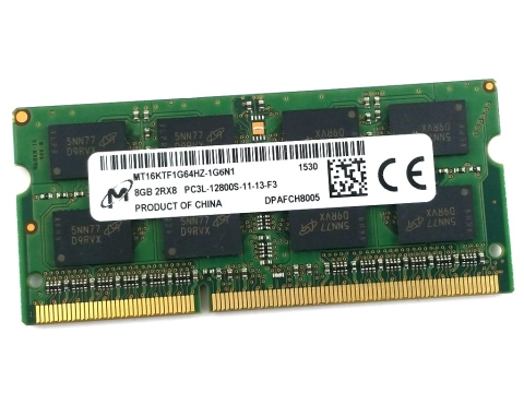 Micron Pamięć DDR3L 8 GB 1600MHz 1.35V MT16KTF1G64HZ-1G6N1