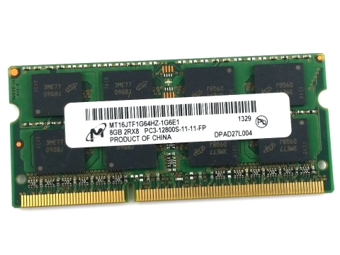 Micron Pamięć DDR3 8 GB 1600MHz 1,5V MT16JTF1G64HZ-1G6E1