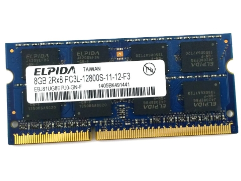 Elpida Pamięć DDR3L 8 GB 1600MHz 1.35V EBJ81UG8EFU0-GN-F