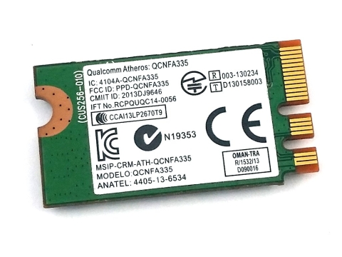 Atheros Karta Sieciowa WIFI M.2 QCNFA335