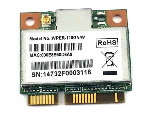 Ralink Karta Sieciowa WIFI mPCIe WPER-116GN/W