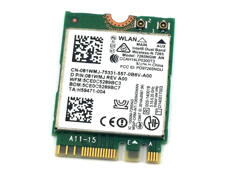 Intel Karta Sieciowa WIFI M.2 7265NGW AN