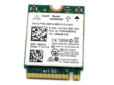 Intel Karta Sieciowa WIFI M.2 18260NGW AC