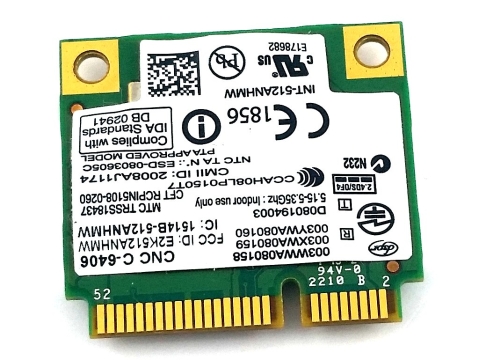 Intel Karta Sieciowa WIFI mPCIe 512ANHMW