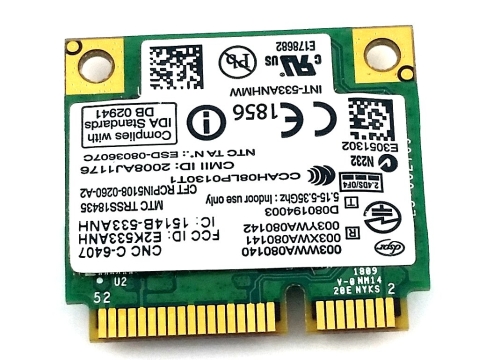 Intel Karta Sieciowa WIFI mPCIe 533ANHMW