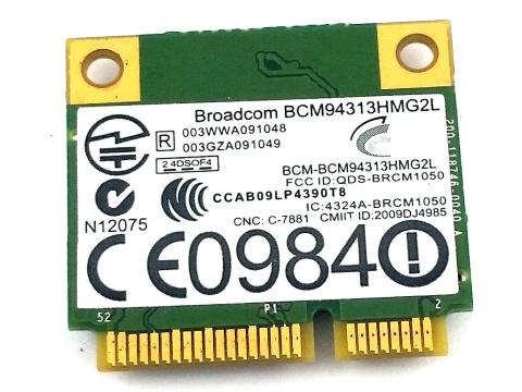 Broadcom Karta Sieciowa WIFI mPCIe BCM94313HMG2L