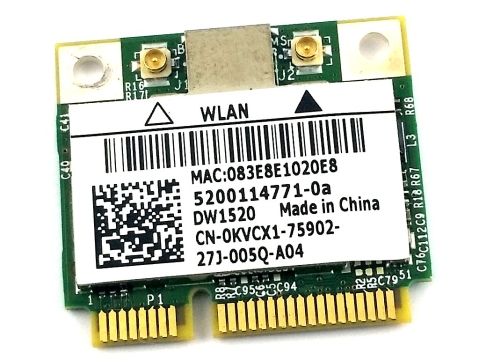 Broadcom Karta Sieciowa WIFI mPCIe BCM943224HMS DW1520