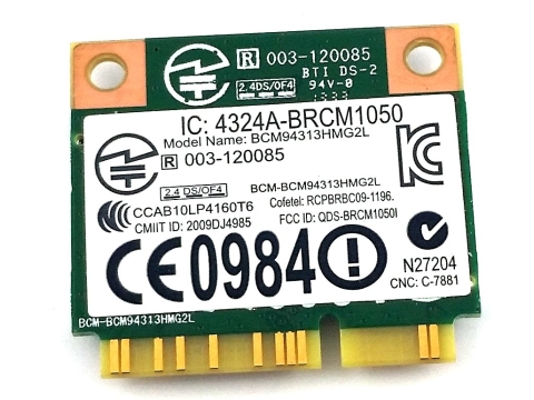 Broadcom Karta Sieciowa WIFI mPCIe BCM94313HMG2L