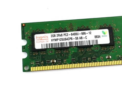 SK Hynix Pamięć DDR2 2 GB 800MHz 1,8V HYMP125U64CP8-S6