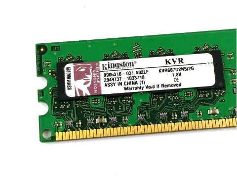 Kingston Pamięć DDR2 2 GB 667MHz 1,8V KVR667D2N5/2G