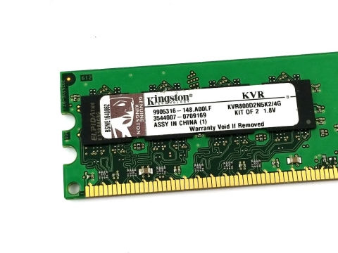 Kingston Pamięć DDR2 2 GB 800MHz 1,8V KVR800D2N5K2/4G