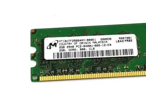 Micron Pamięć DDR2 2 GB 800MHz 1,8V MT16HTF25664AY-800E1