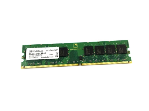 Swissbit Pamięć DDR2 2 GB 667MHz 1,8V MEU25664D6BC2EP-30R
