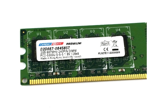 DaneElec Pamięć DDR2 2 GB 667MHz 1,8V D2D667-064565T