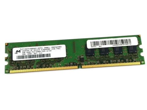 Micron Pamięć DDR2 2 GB 667MHz 1,8V MT16HTF25664AY-667E1