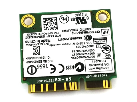 Intel Karta Sieciowa WIFI mPCIe 633ANHMW