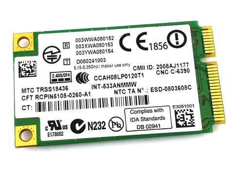 Intel Karta Sieciowa WIFI mPCIe 533ANMMW