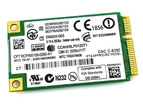 Intel Karta Sieciowa WIFI mPCIe 533ANMMW