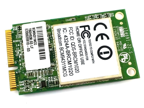 Broadcom Karta Sieciowa WIFI mPCIe BCM94311MCG