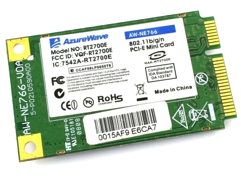 AzureWave Karta Sieciowa WIFI mPCIe AW-NE766