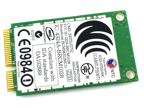 Broadcom Karta Sieciowa WIFI mPCIe BCM94312MCG