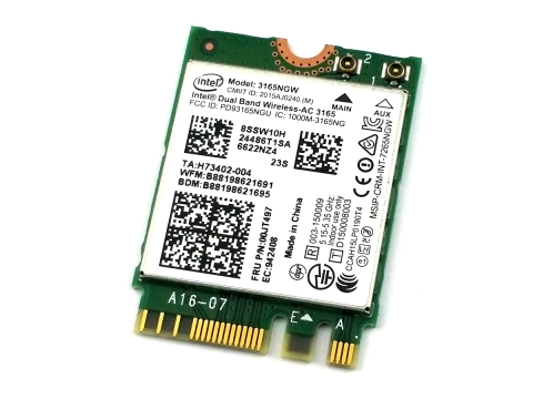 Intel Karta Sieciowa WIFI M.2 3165NGW