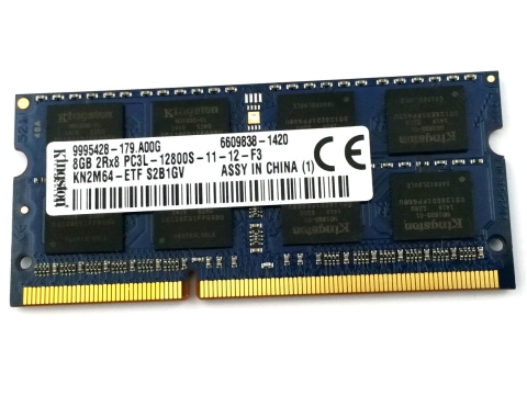 Kingston Pamięć DDR3L 8 GB 1600MHz 1.35V KN2M64-ETF