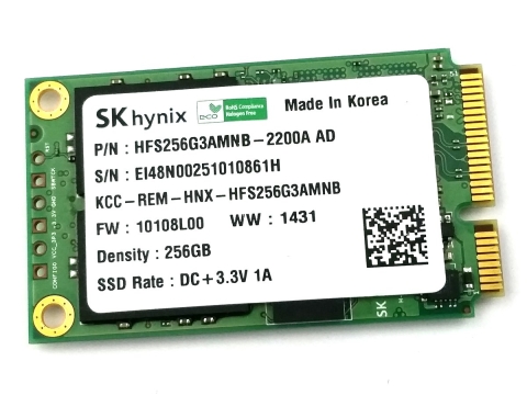 Dysk SSD mSata mSata Interfejs mSATA HFS256G3AMNB-2200A