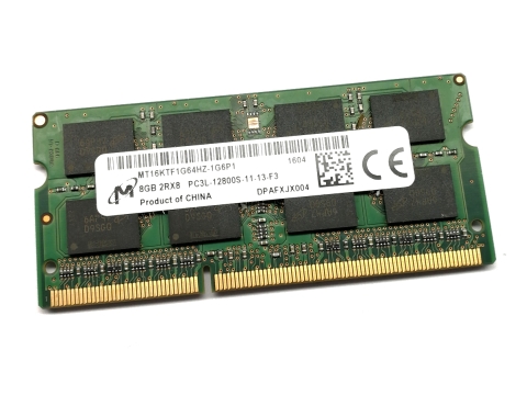 Micron Pamięć DDR3L 8 GB 1600MHz 1,35V MT16KTF1G64HZ-1G6P1