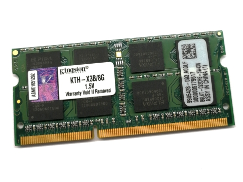 Kingston Pamięć DDR3 8 GB 1600MHz 1,5V KTH-X3B/8G