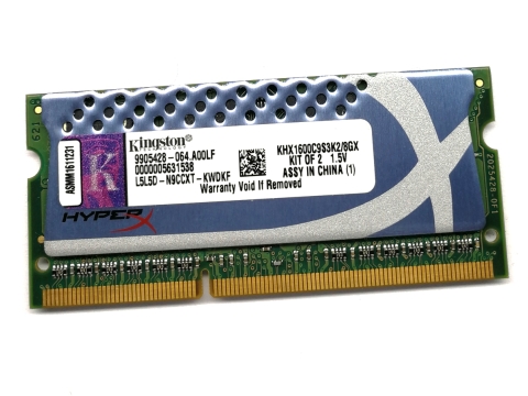 Kingston Pamięć DDR3 4 GB 1600MHz 1,5V KHX1600C9S3K2/8GX