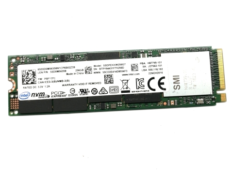 Intel Dysk SSD PCIe NVMe  Interfejs