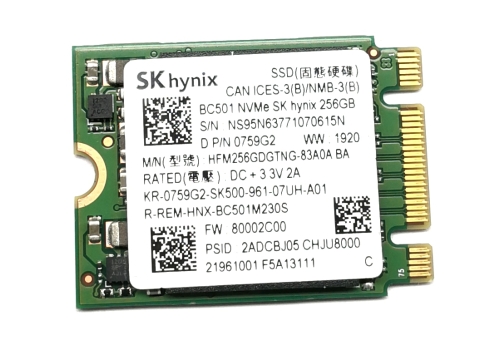 Dysk SSD PCIe NVMe  Interfejs
