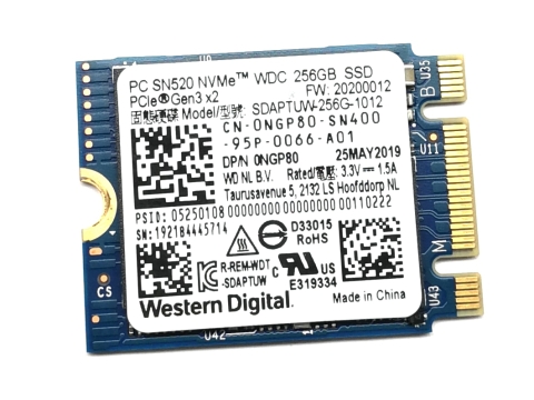 Western Digital Dysk SSD PCIe NVMe  Interfejs
