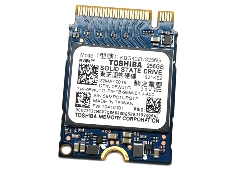 Toshiba Dysk SSD PCIe NVMe  Interfejs  KBG40ZNS256G