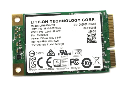 Lite-on Dysk SSD mSata  Interfejs