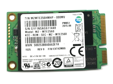 Samsung Dysk SSD mSata mSata Interfejs mSATA MZ-MTE2560